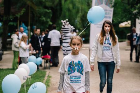 Društvo za pljučno hipertenzijo - test hoje
